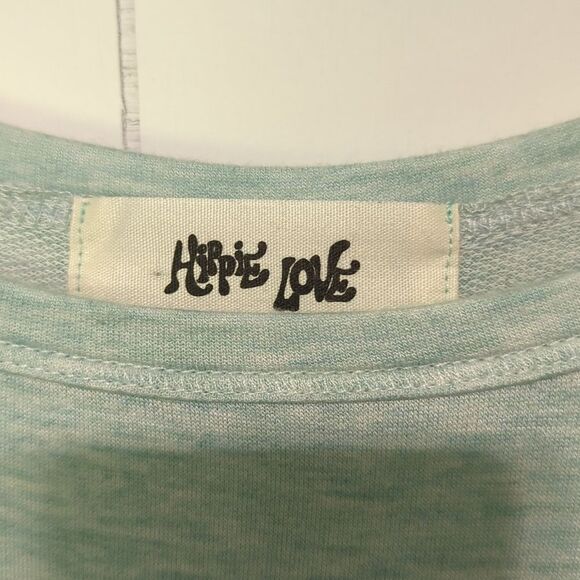 Hippie Love Women's Floral Long Sleeve Top Size M - Picture 3 of 9